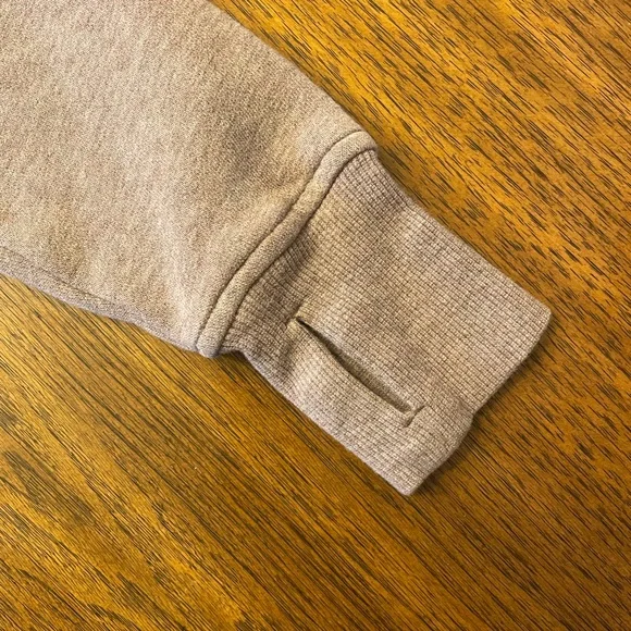 LULULEMON full-zip Heathered Bark Berry scuba Hoodie 2 - Picture 3 of 6